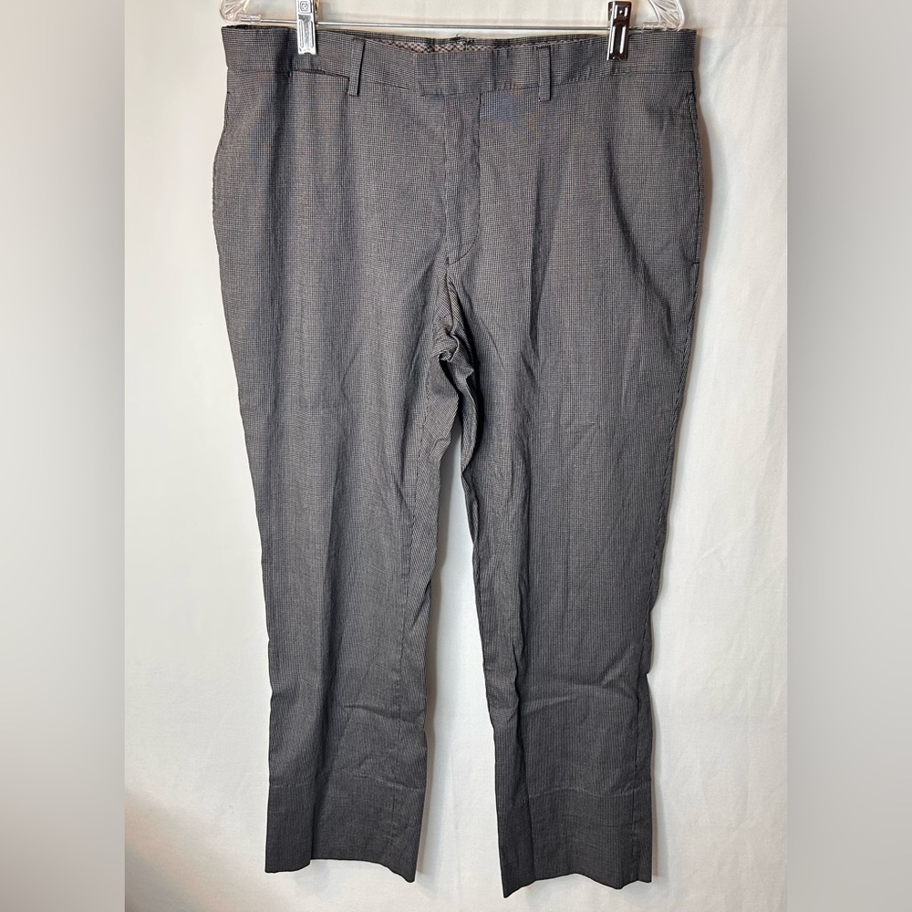 Zara Man Charcoal Light Gray Brown Dress Men’s Pants Size 36